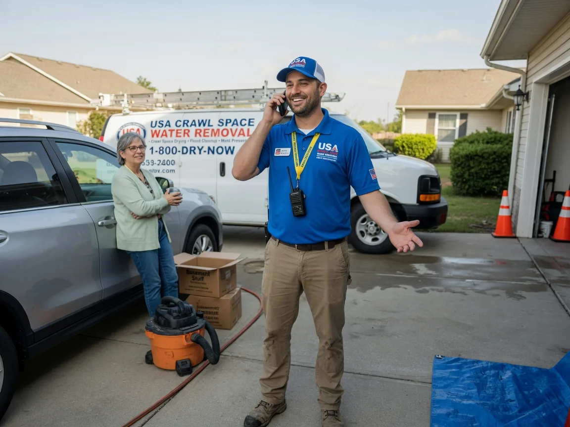 Crawl Space Water Removal Oakford, IN FAQs